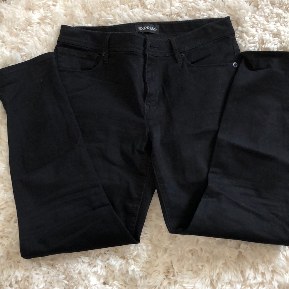 Express Black skinny jeans / pants